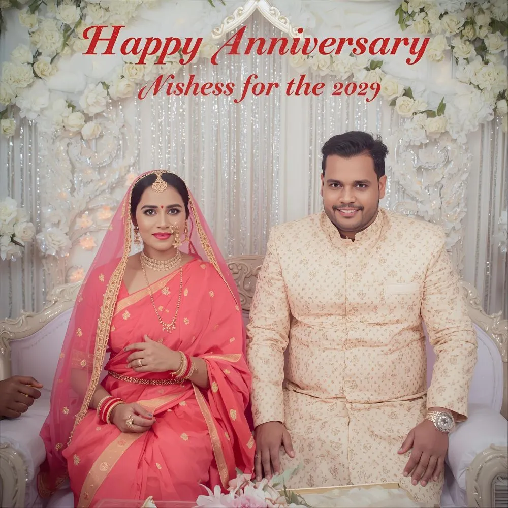 2nd Wedding Anniversary Wishes for Wife in Tamil