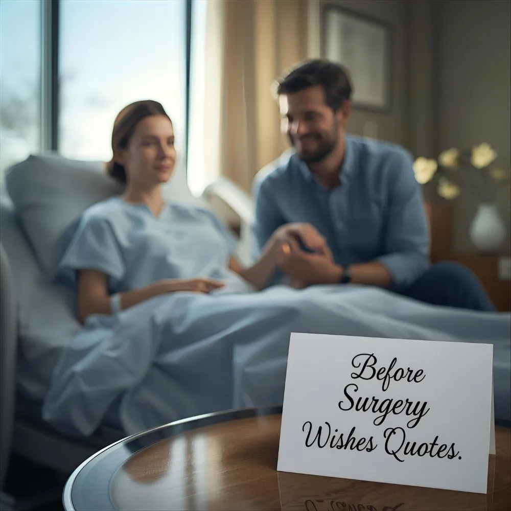 Before Surgery Wishes Quotes