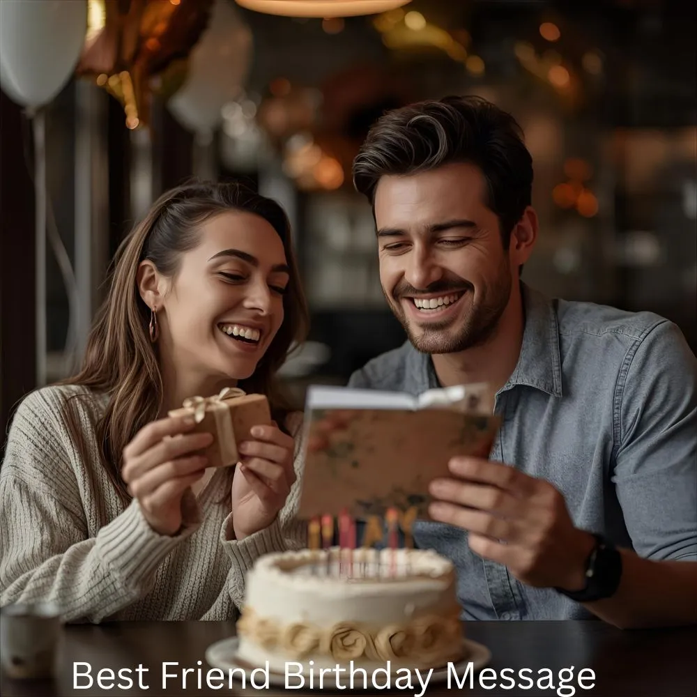 Best Friend Birthday Message