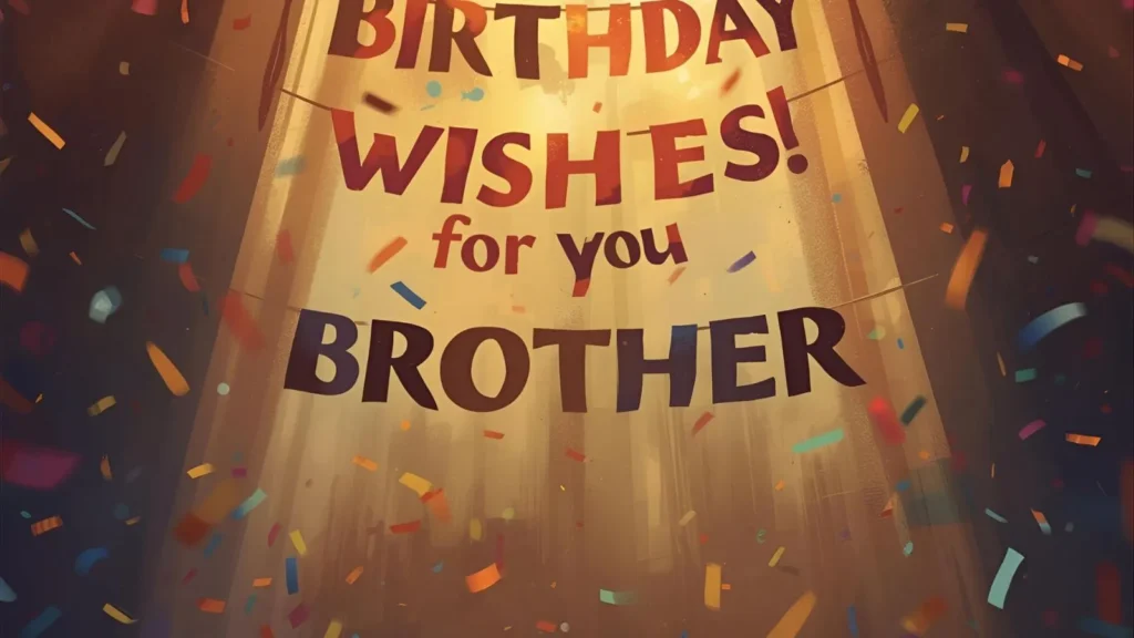 Birthday Wishes for a Brother