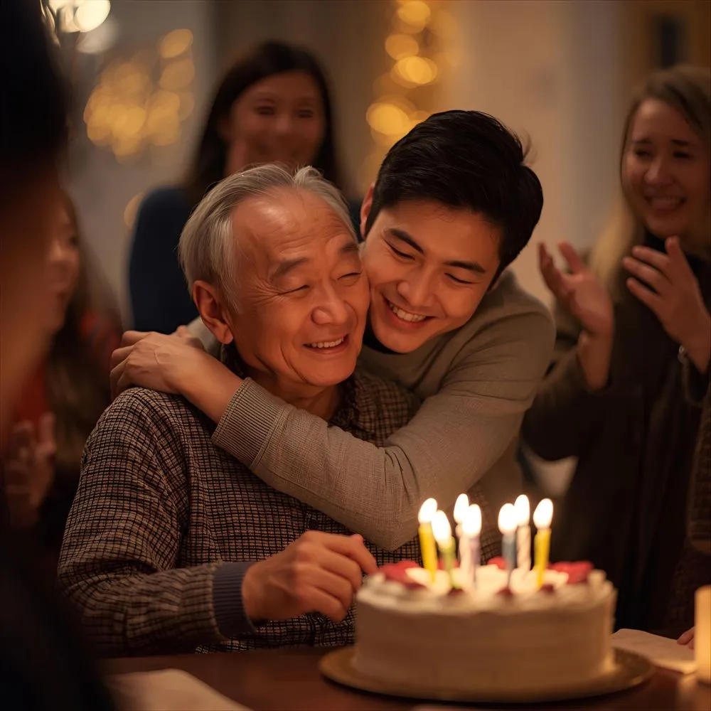 👨‍👧 Birthday Wishes for Uncle Like Father