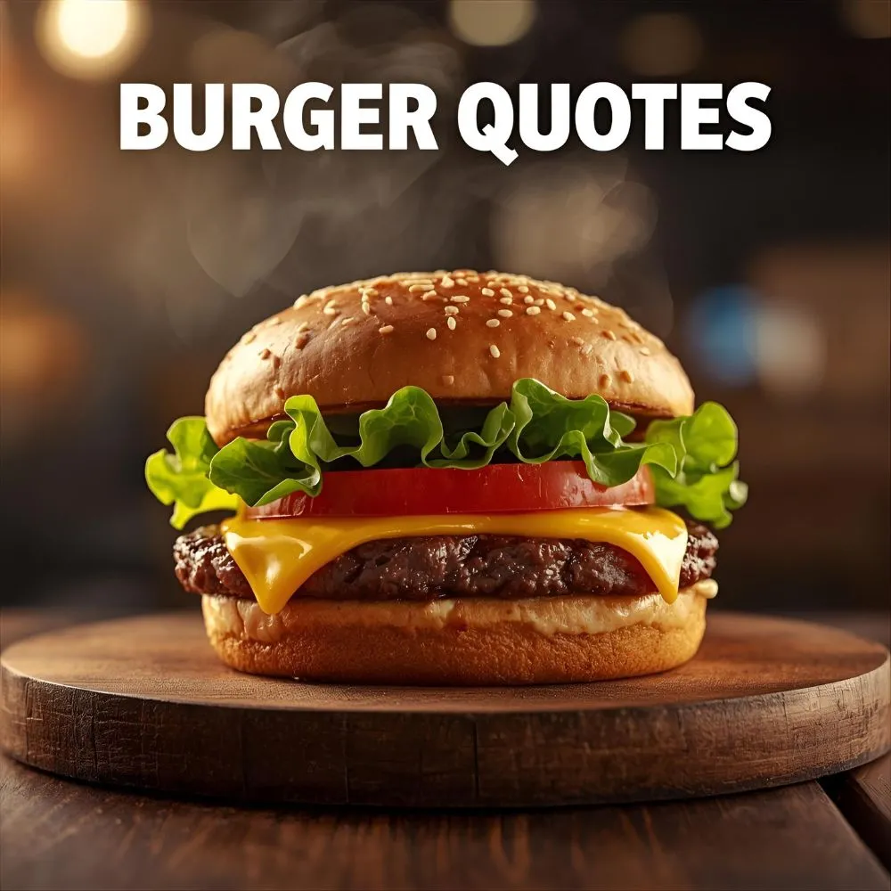 Burger Quotes Instagram