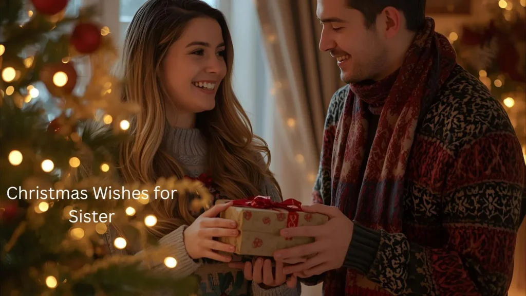 Christmas Wishes for Sister
