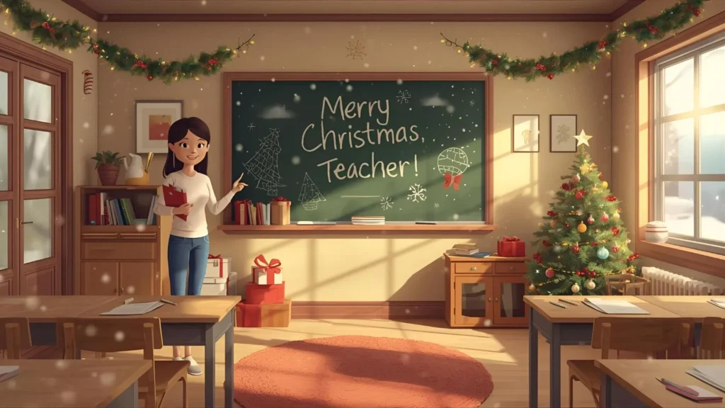 Christmas Wishes for Teacher