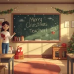Christmas Wishes for Teacher