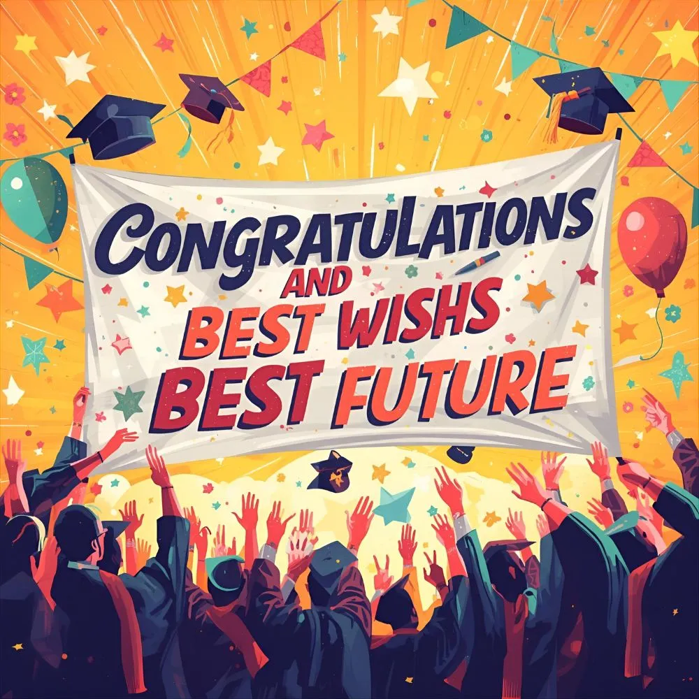 Congratulations and Best Wishes for Future