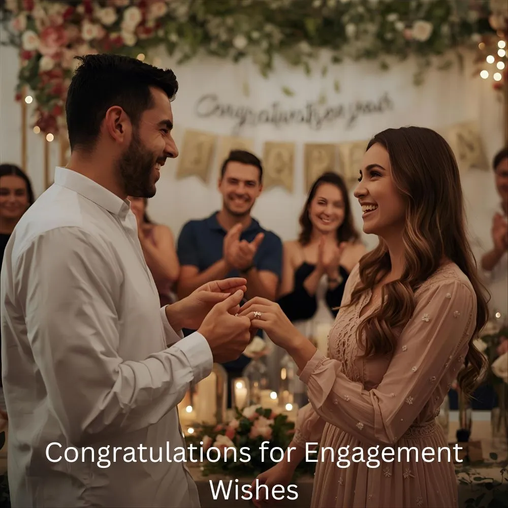 Congratulations for Engagement Wishes