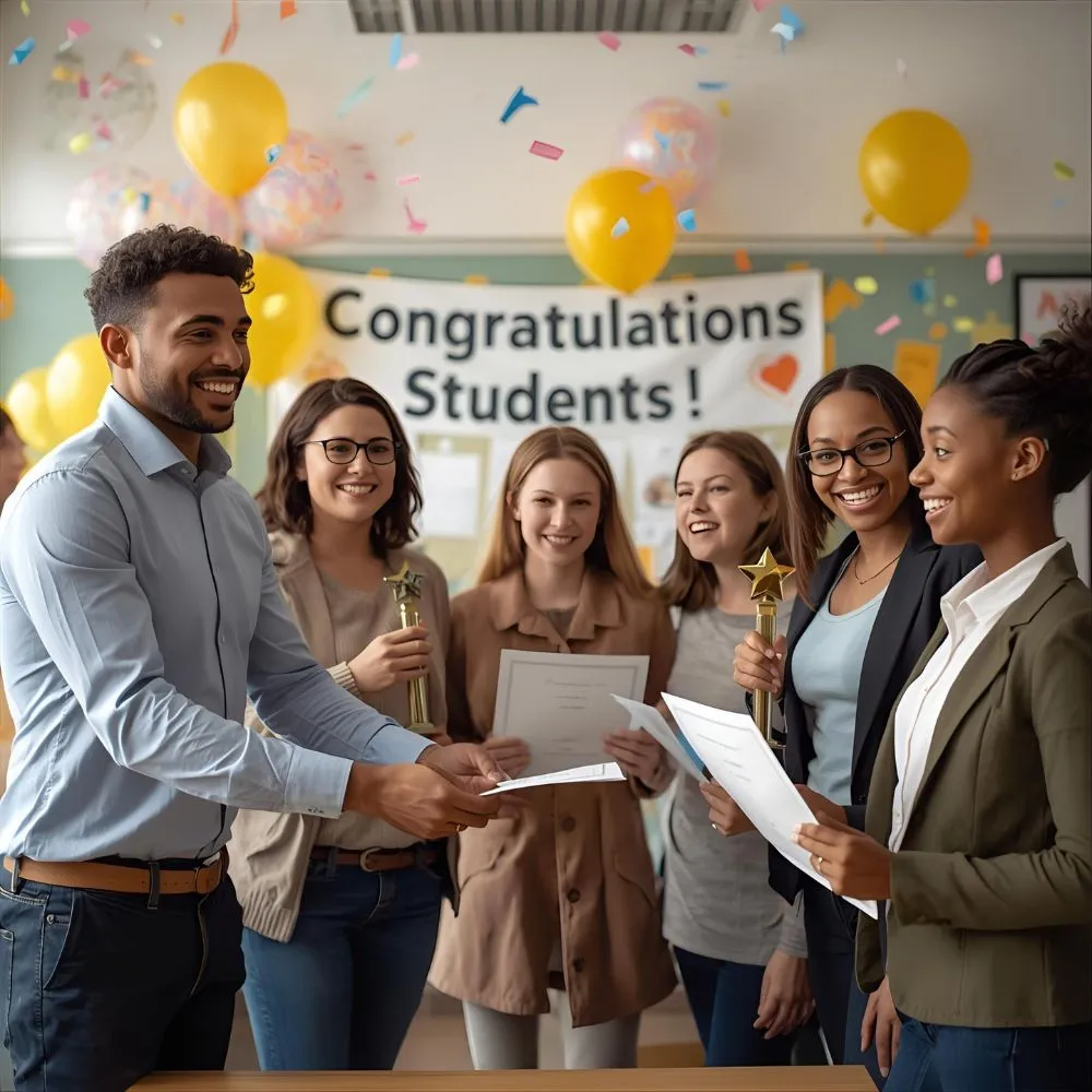 Congratulations Message for Students Achievement