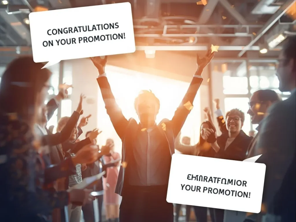 Congratulations on Your Promotion Messages