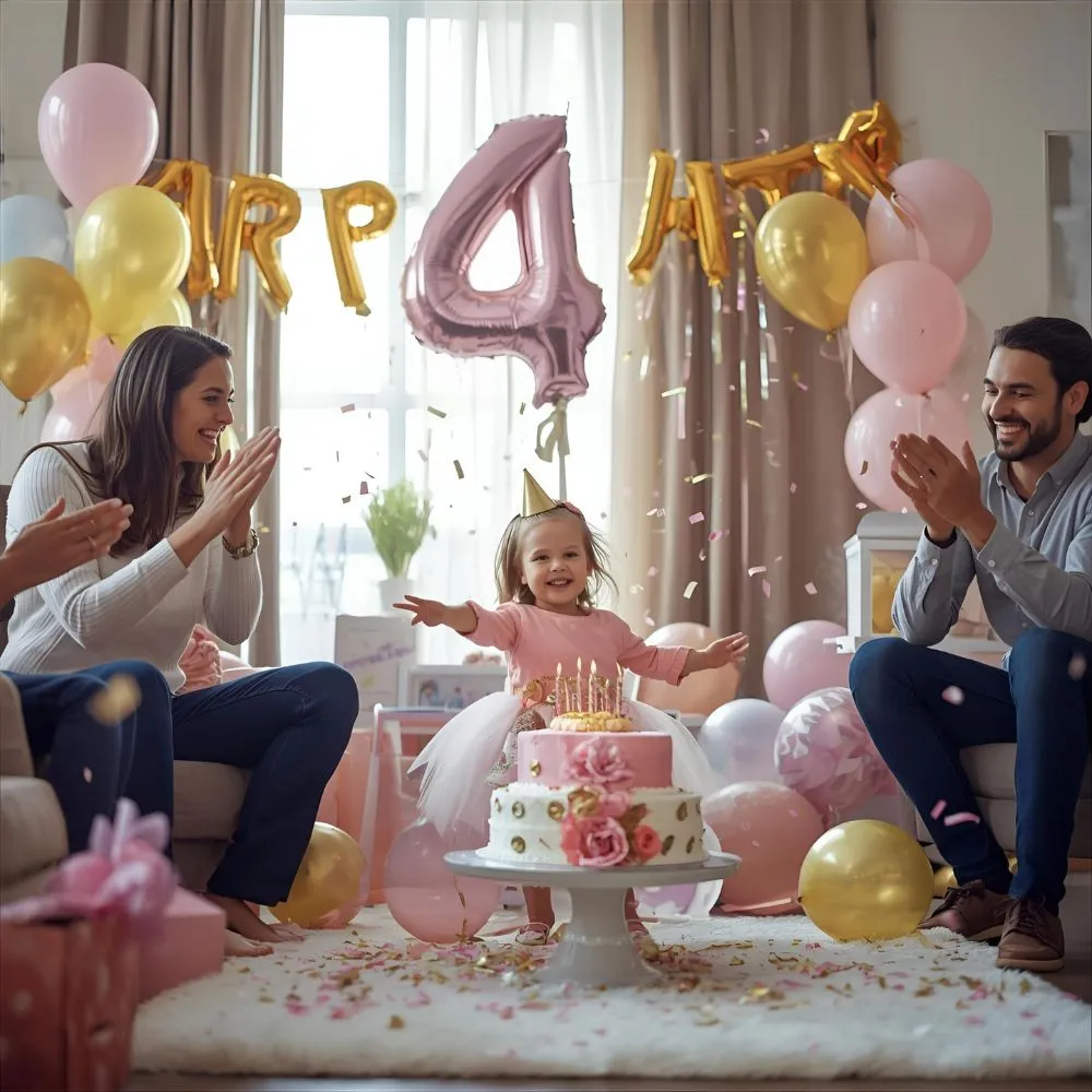 Daughter 4th Birthday Quotes