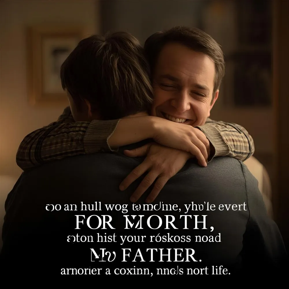 Emotional Message for Father
