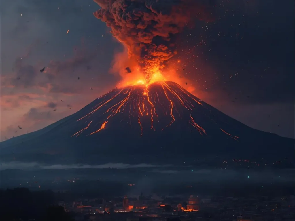 Eruption of Vesuvius