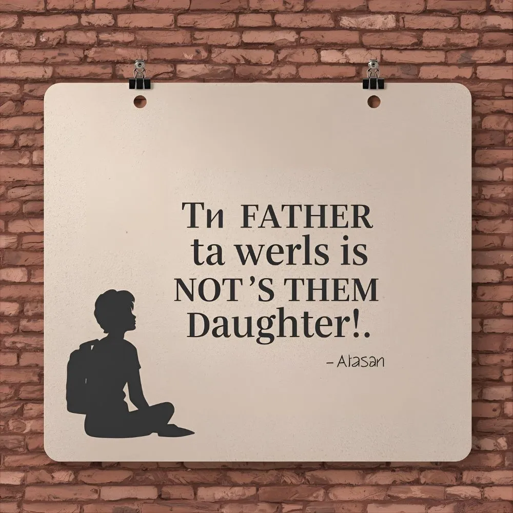 Father Quotes from Daughter