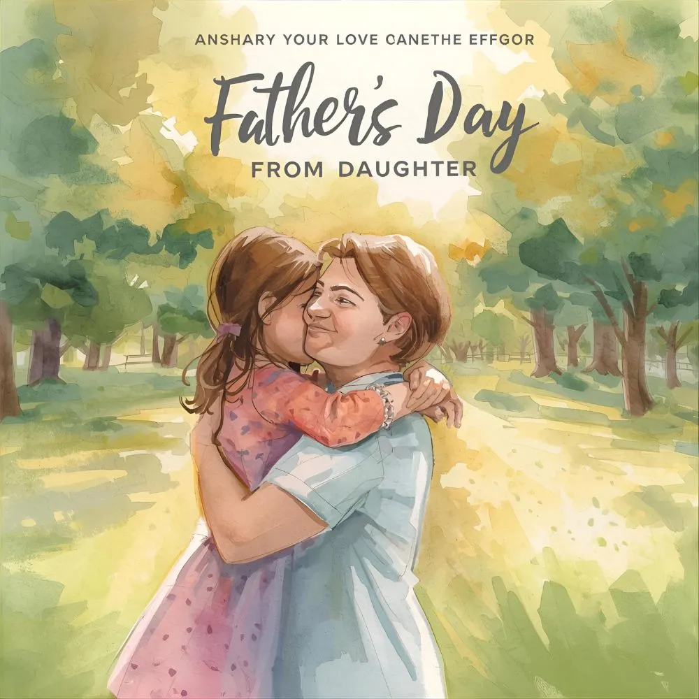 Fathers Day Wishes from Daughter