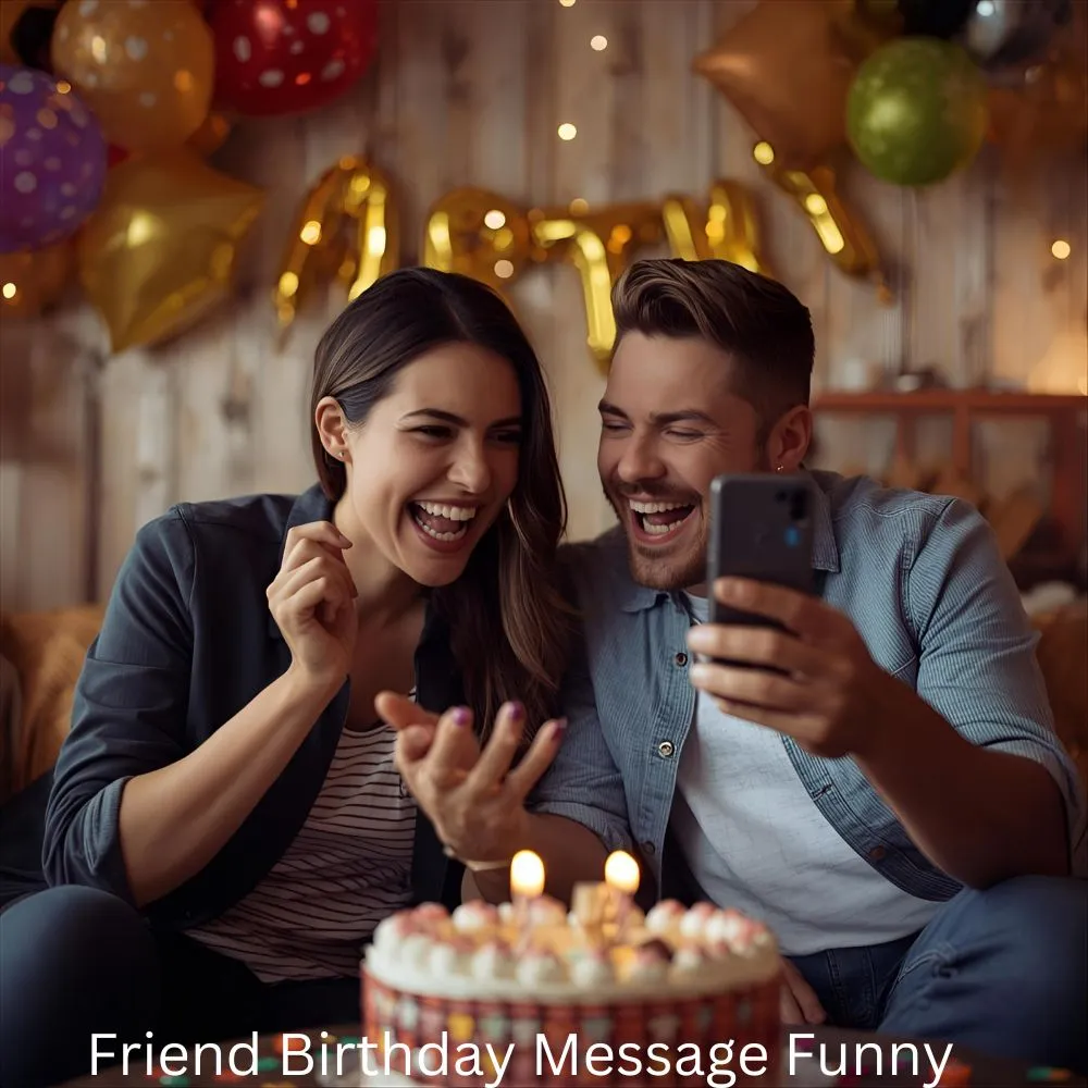 Friend Birthday Message Funny