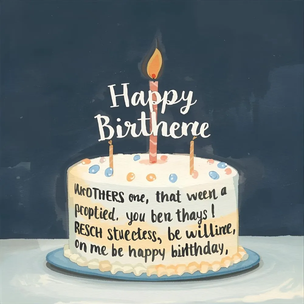 Funny Birthday Wishes for Brother