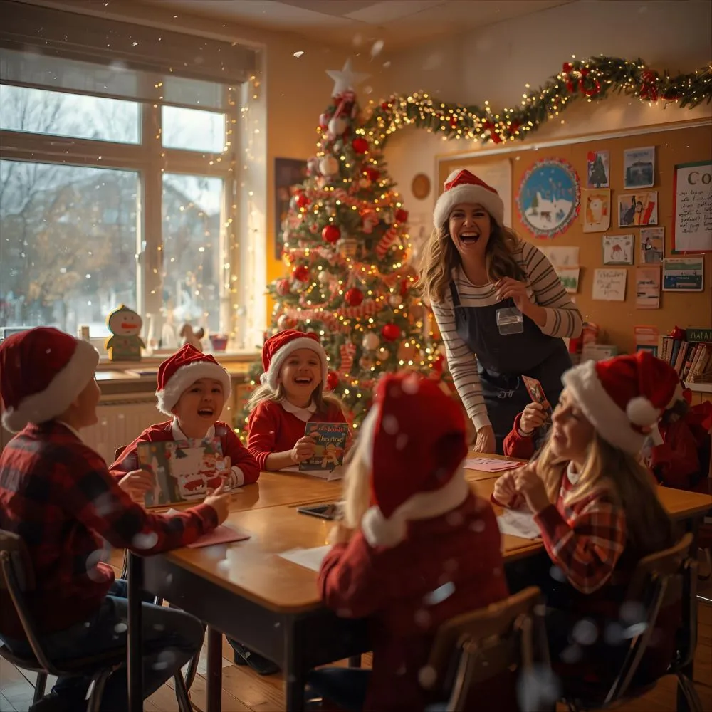 Funny Christmas Wishes for Teacher