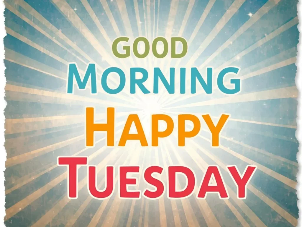Good Morning and Happy Tuesday Wishes