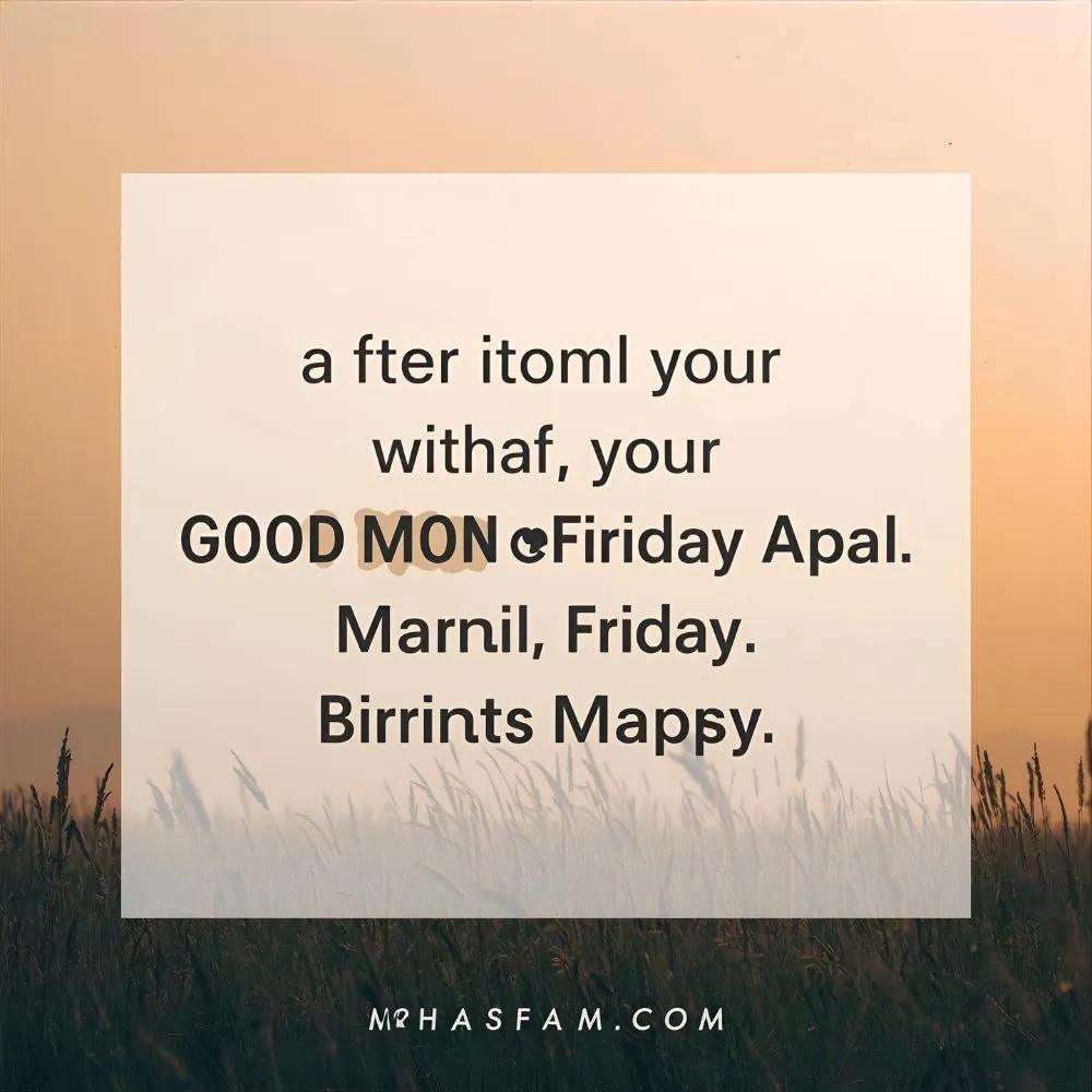 Good Morning Friday Images for WhatsApp