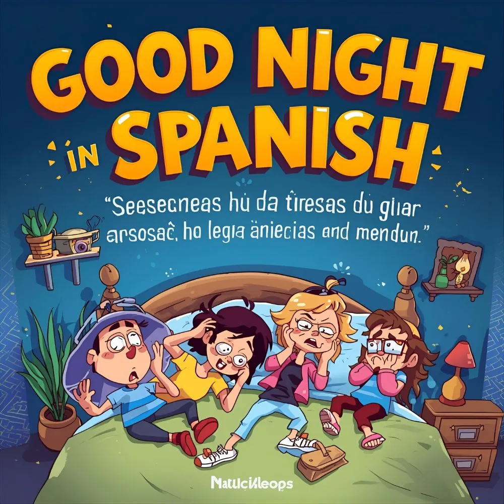 Good Night in Spanish Funny