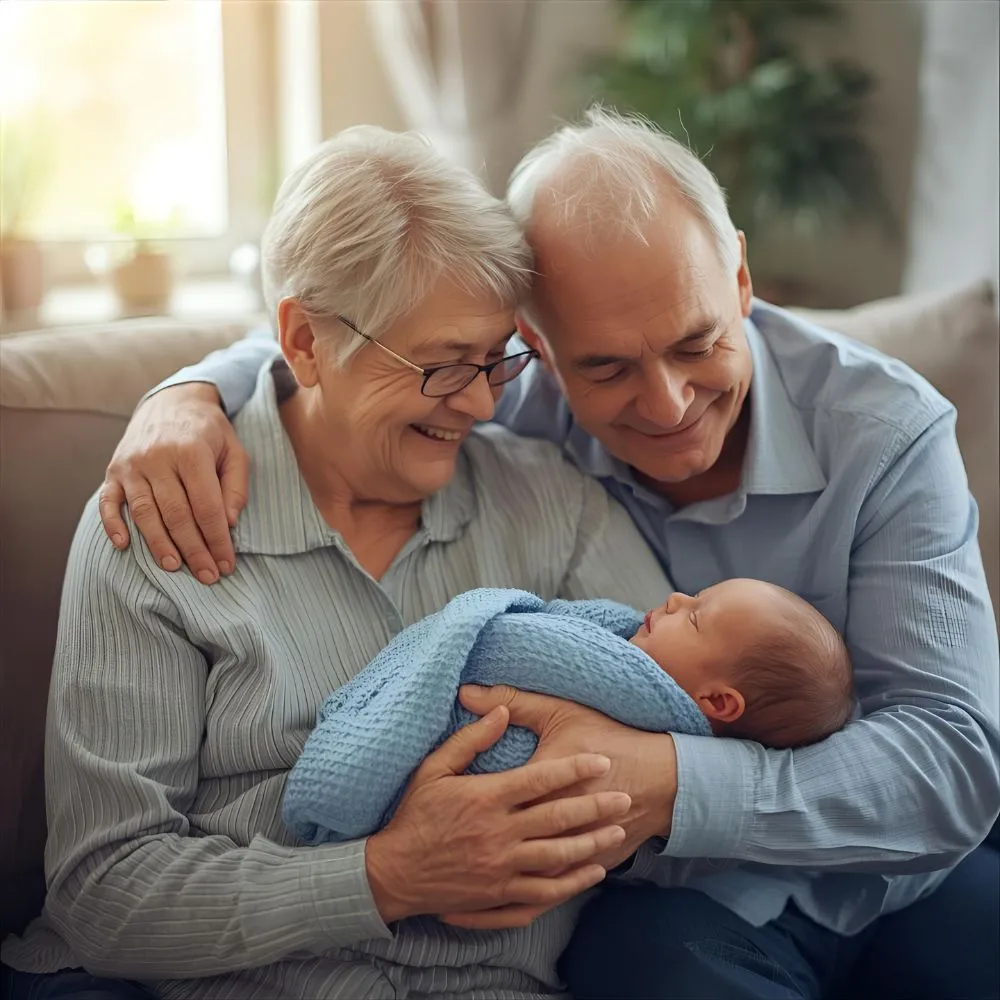 Grandparents Wishes for New Baby Boy Quotes