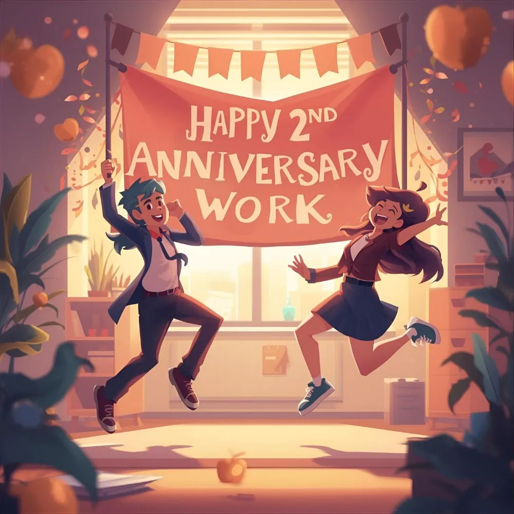 Happy 2nd Anniversary Work