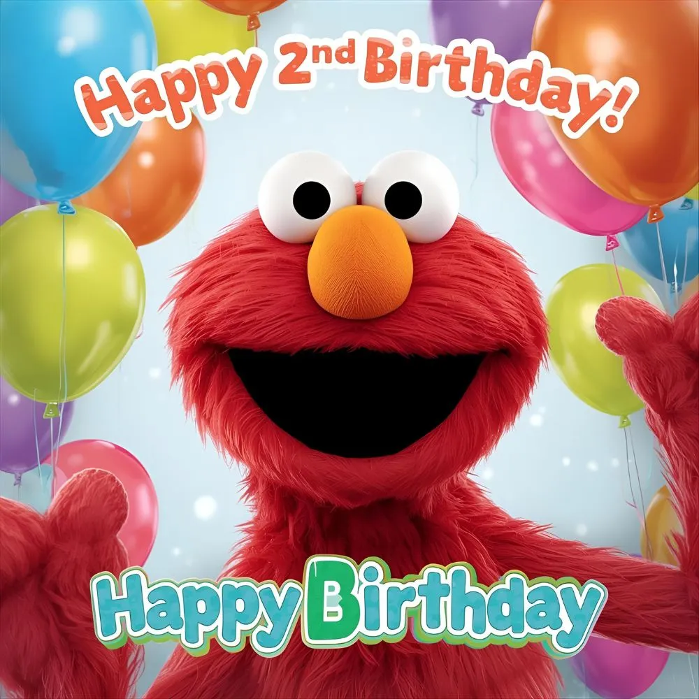 Happy 2nd Birthday Elmo Images