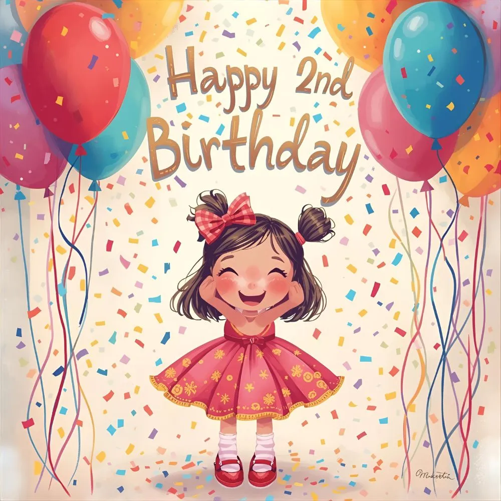 Happy 2nd Birthday Girl
