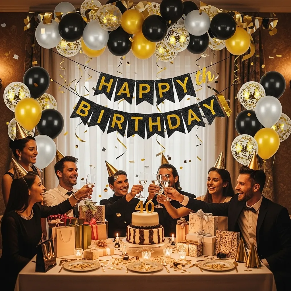 Happy 40th Birthday Wishes