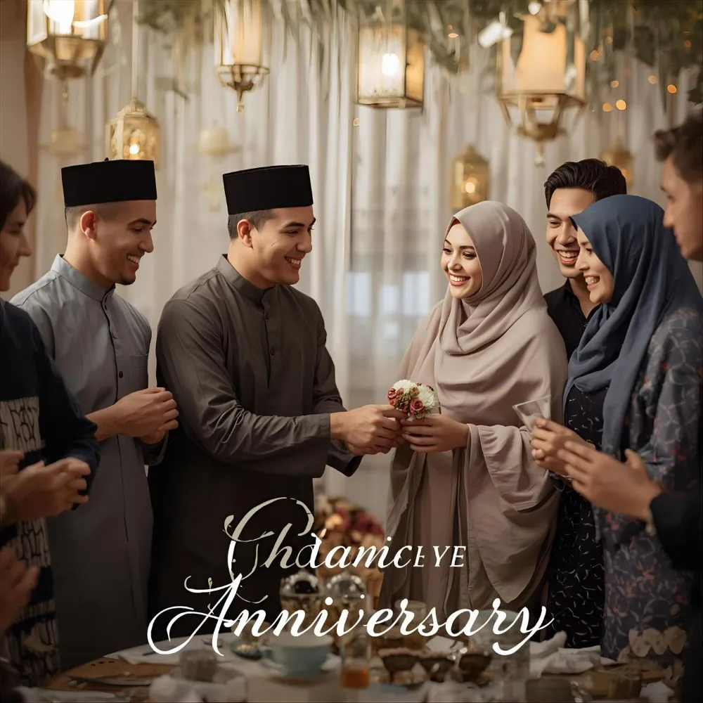 Happy Anniversary Islamic Wishes for Friends
