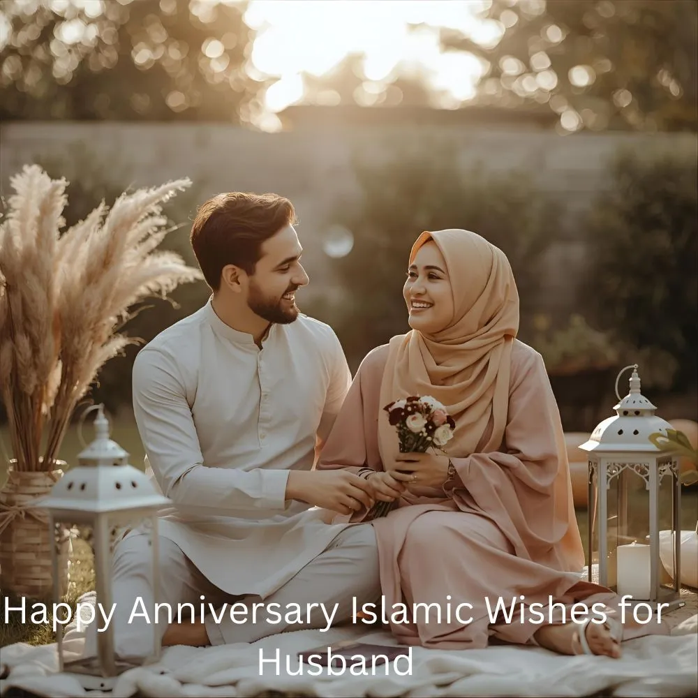 Happy Anniversary Islamic Wishes for Husband