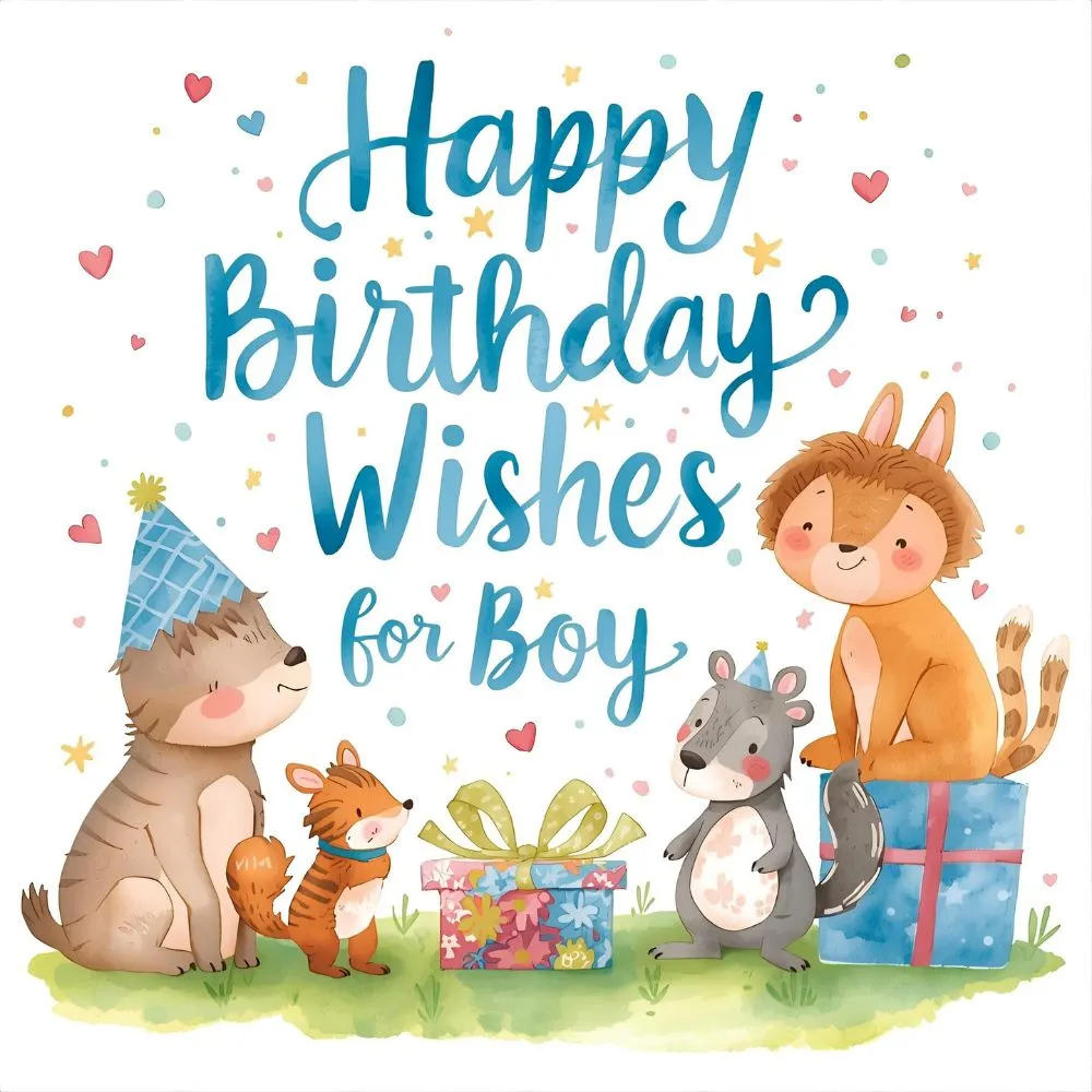 Happy Birthday Wishes for Kids Boy