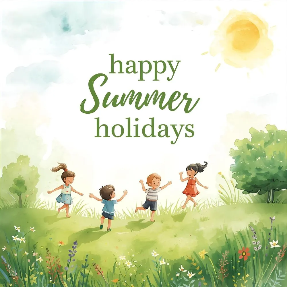 Happy Summer Holidays Wishes