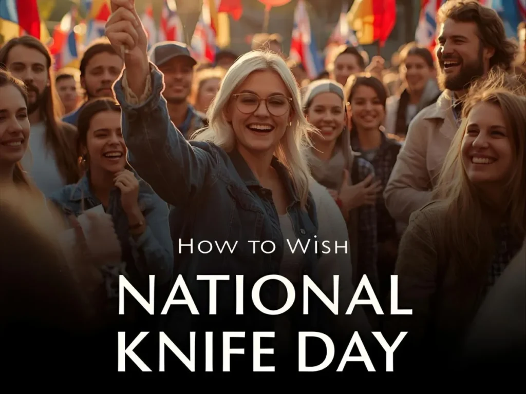 How to wish National Knife Day?