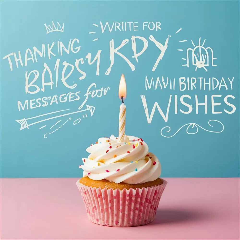 How to Write a Thank You Message for Birthday Wishes