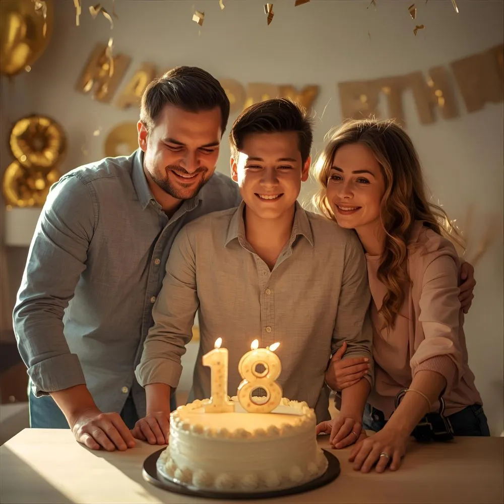 Inspirational 18th Birthday Message for Son