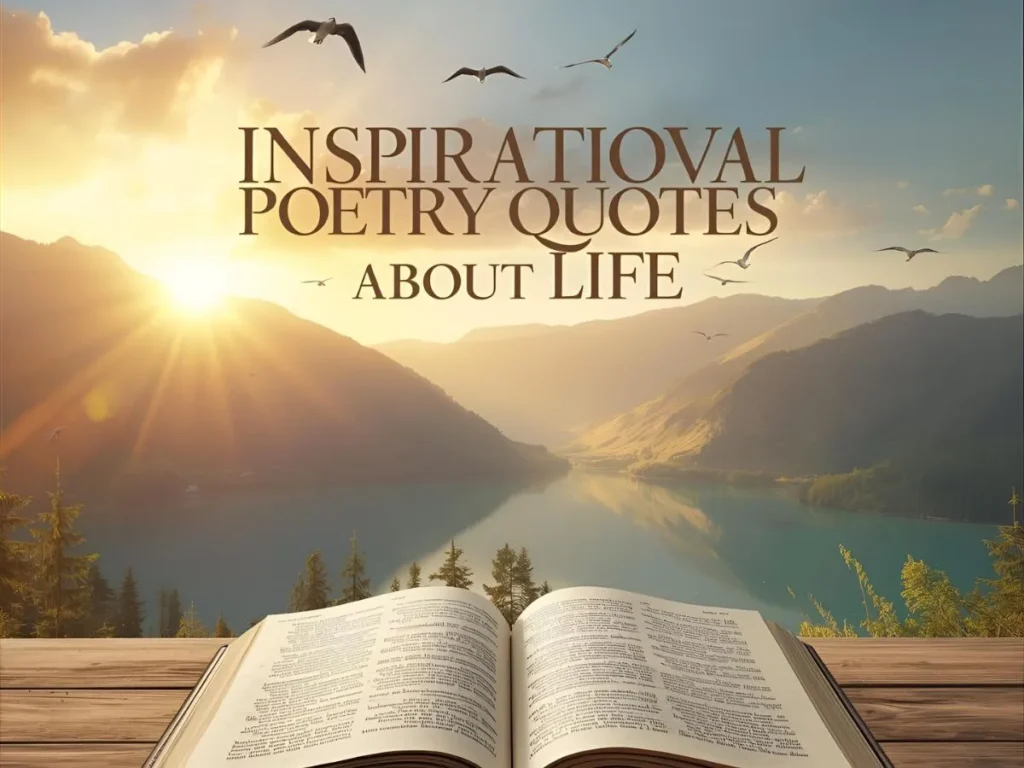 Inspirational Poetry Quotes About Life
