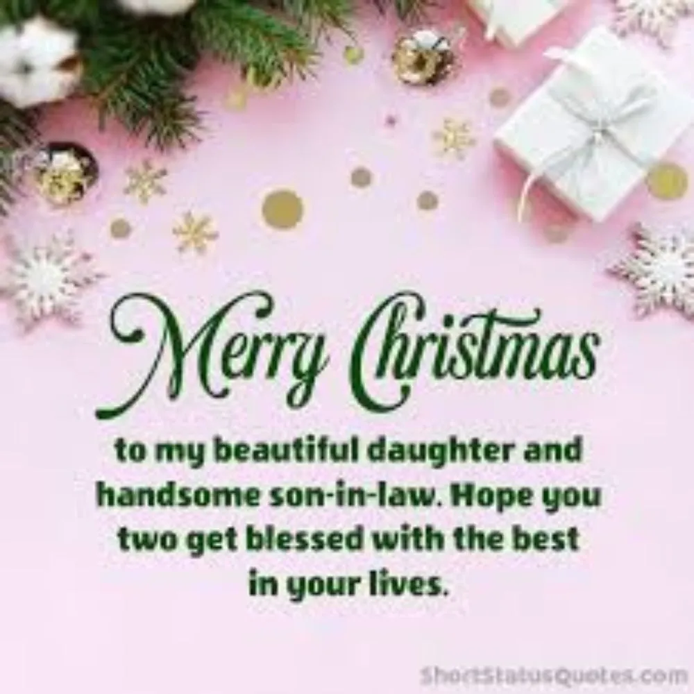 Merry Christmas Message to Daughter-in-Law