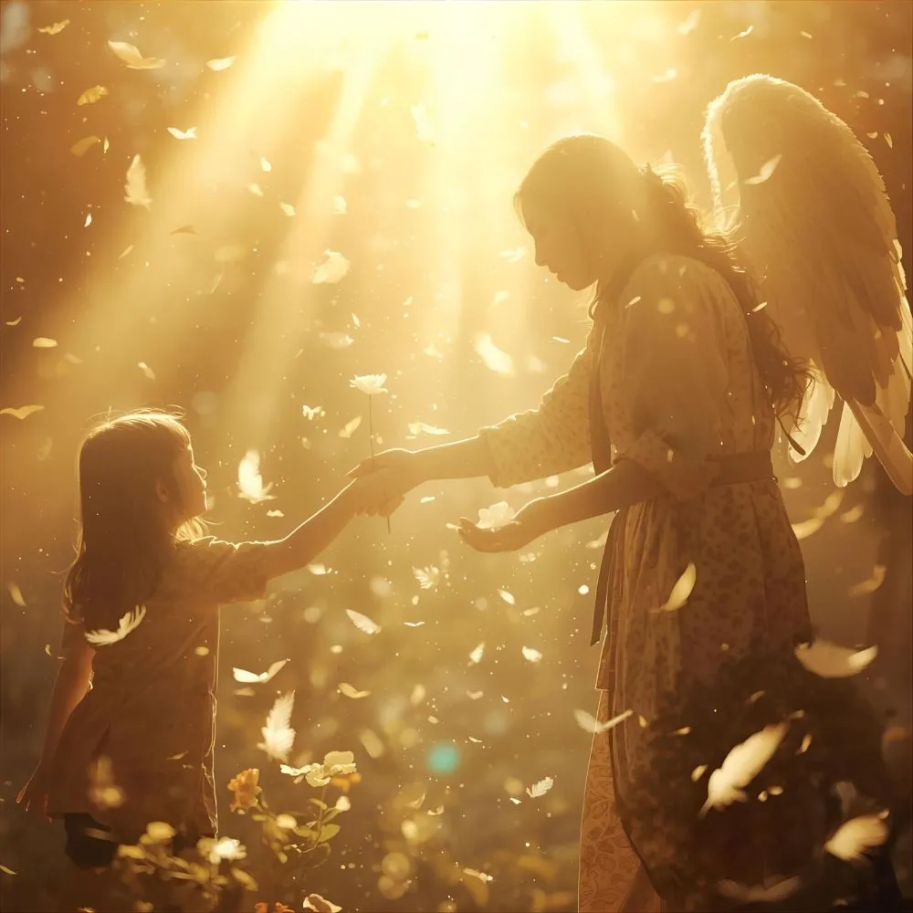 National Be an Angel Day Wishes in English
