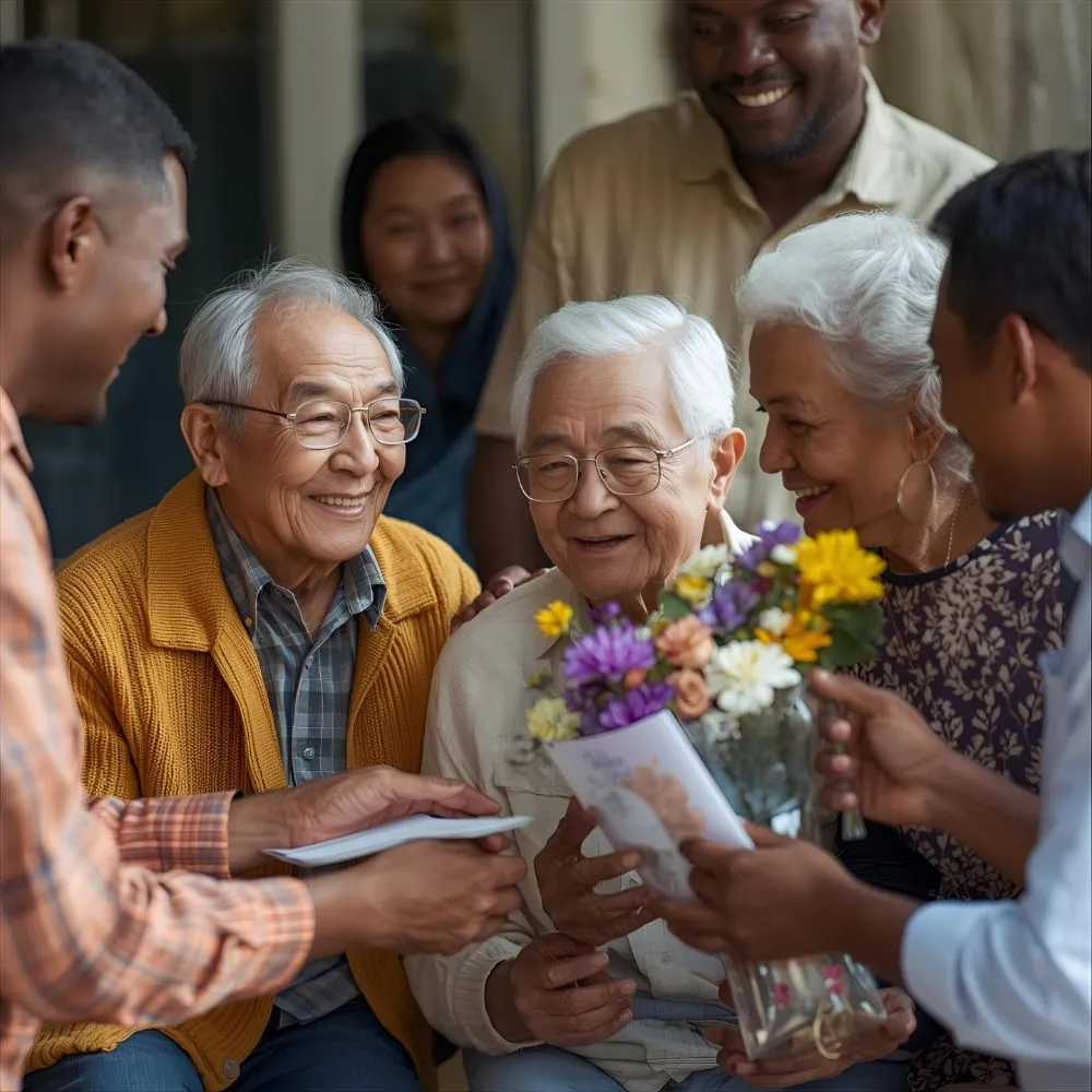 National senior citizen day wishes in English
