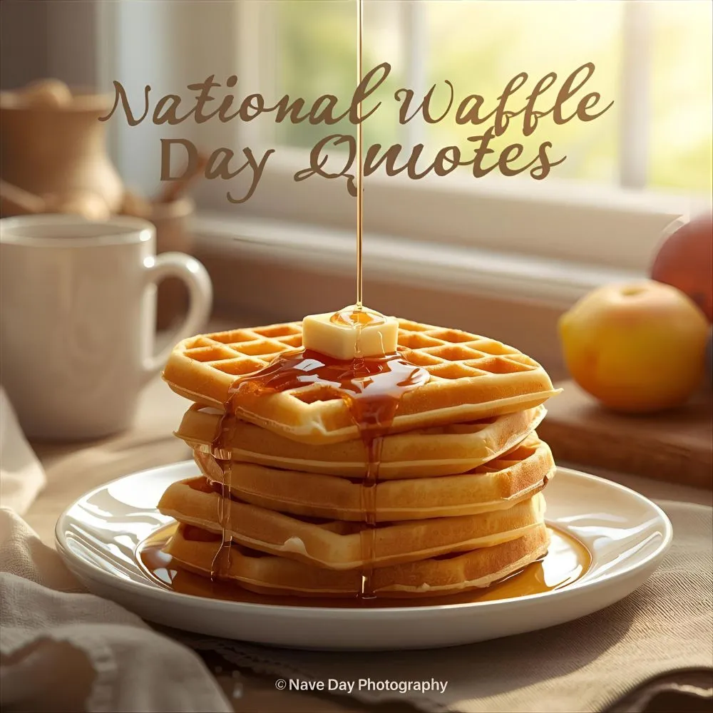 National Waffle Day Quotes