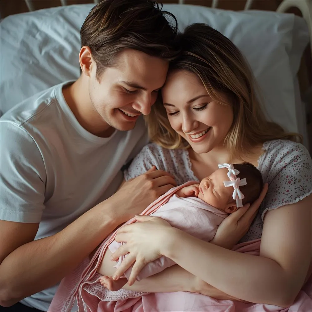New Born Baby Girl Wishes to Parents