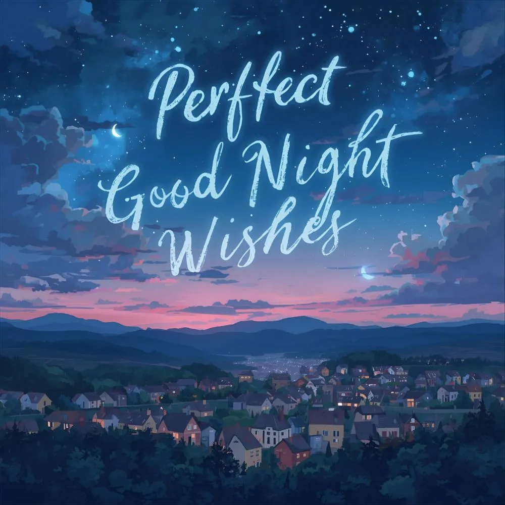 Perfect Good Night Wishes in English