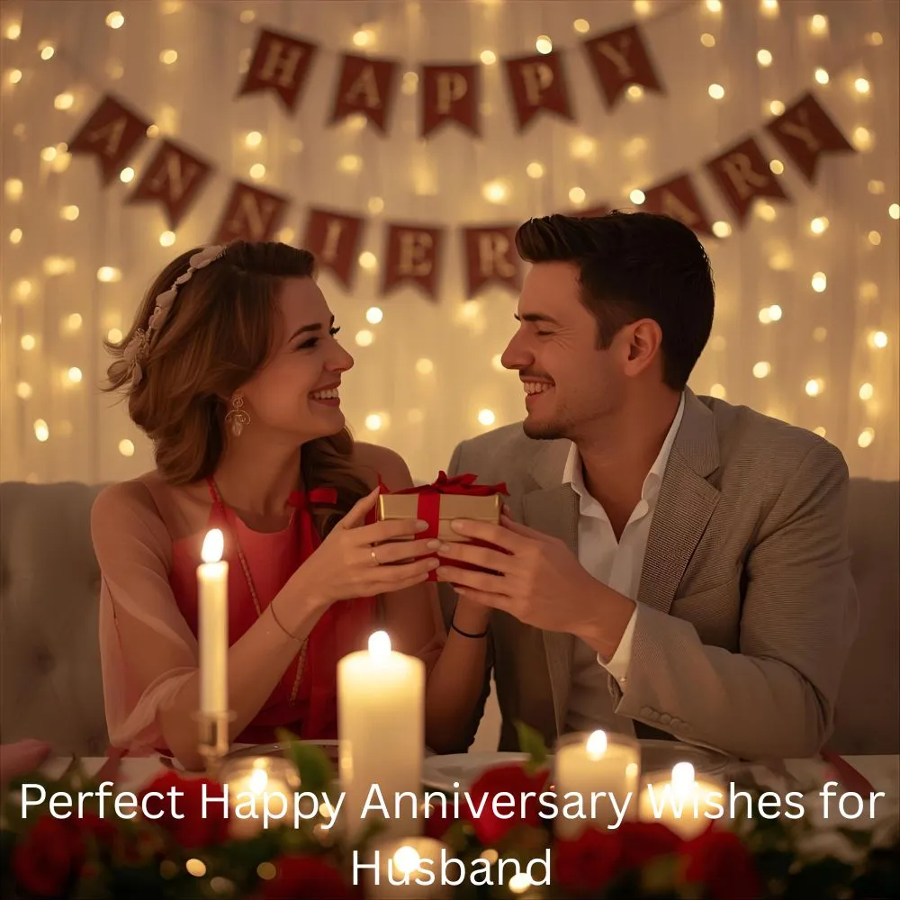 Perfect Happy Anniversary Wishes for Husband