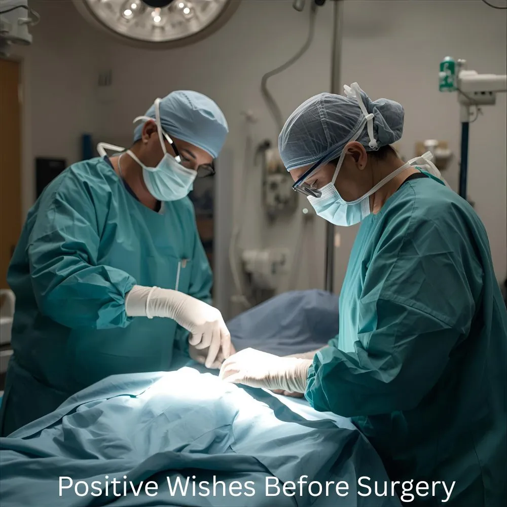 Positive Wishes Before Surgery