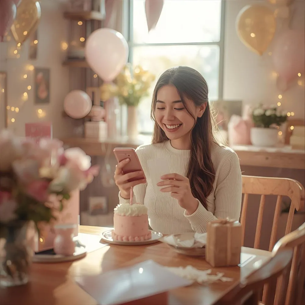 Quotes Cute Thank You for the Birthday Wishes