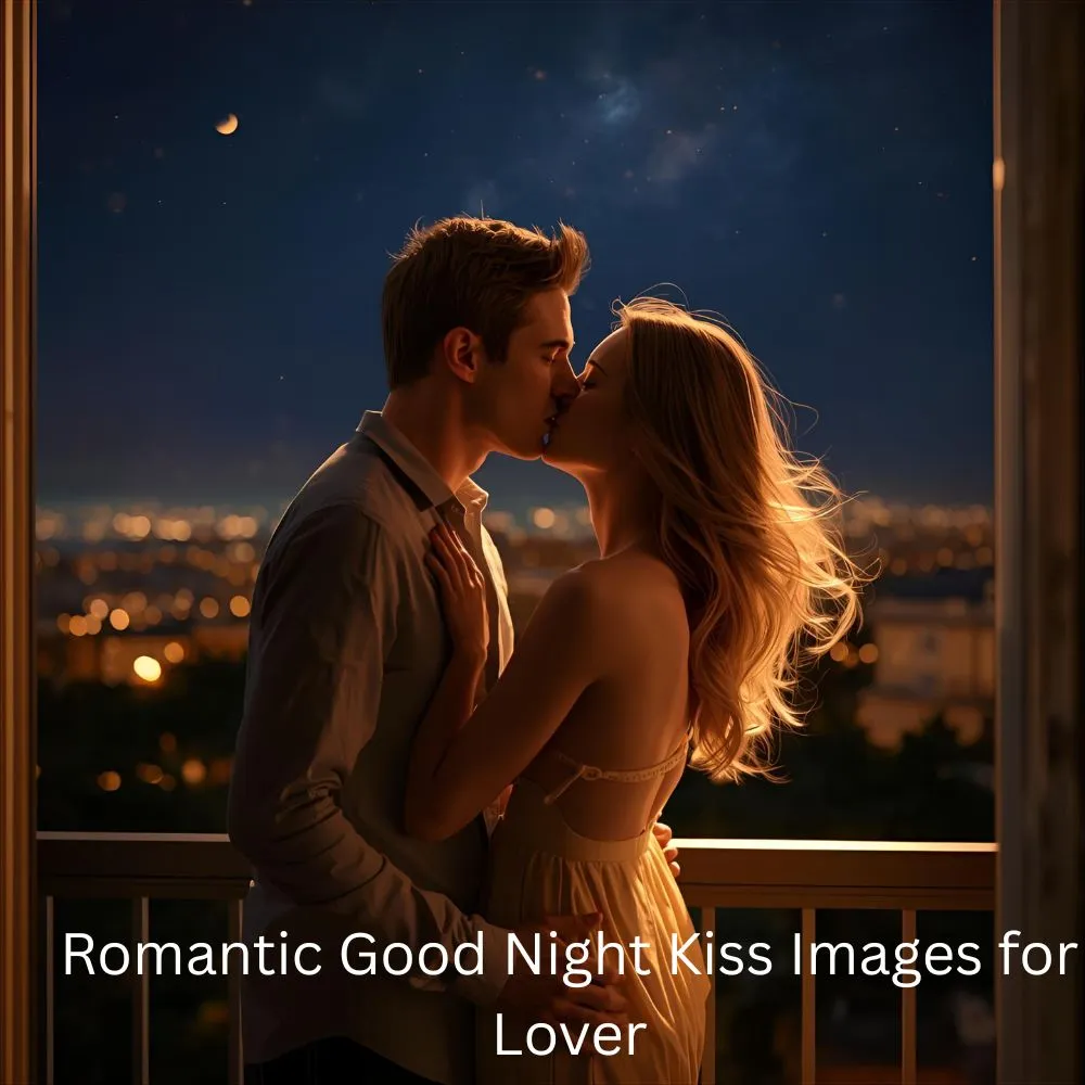 Romantic Good Night Kiss Images for Lover