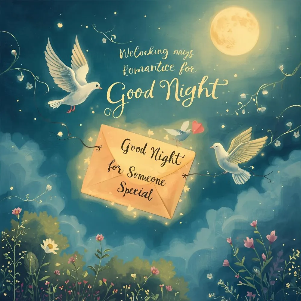 Romantic Good Night Message for Someone Special