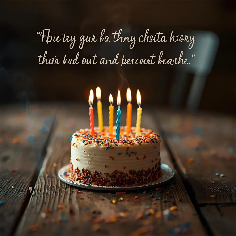 Short Birthday Cake Quotes