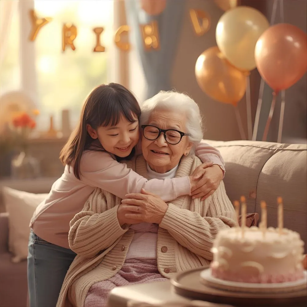 Short Birthday Wishes for Grandma from Granddaughter